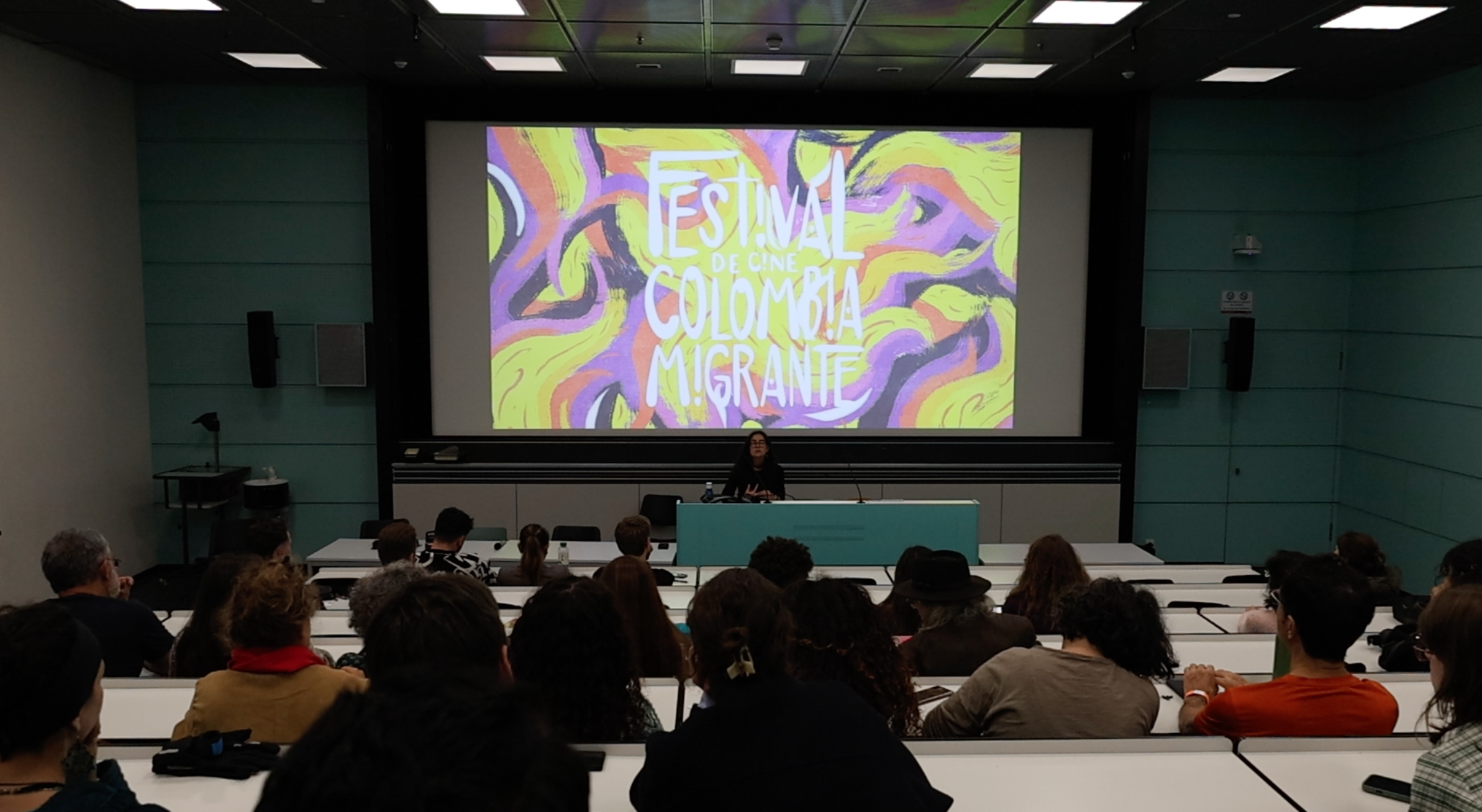 Intervención en un espacio universitario durante la edición 2024